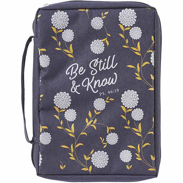 Be Still and Know Bible Cover 1220000131712