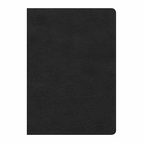Holman Large Print Compact Reference Bible NKJV Black LeatherTouch 9781433620676