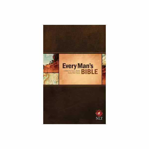 NLT Every Man's Bible (Brown Dust)