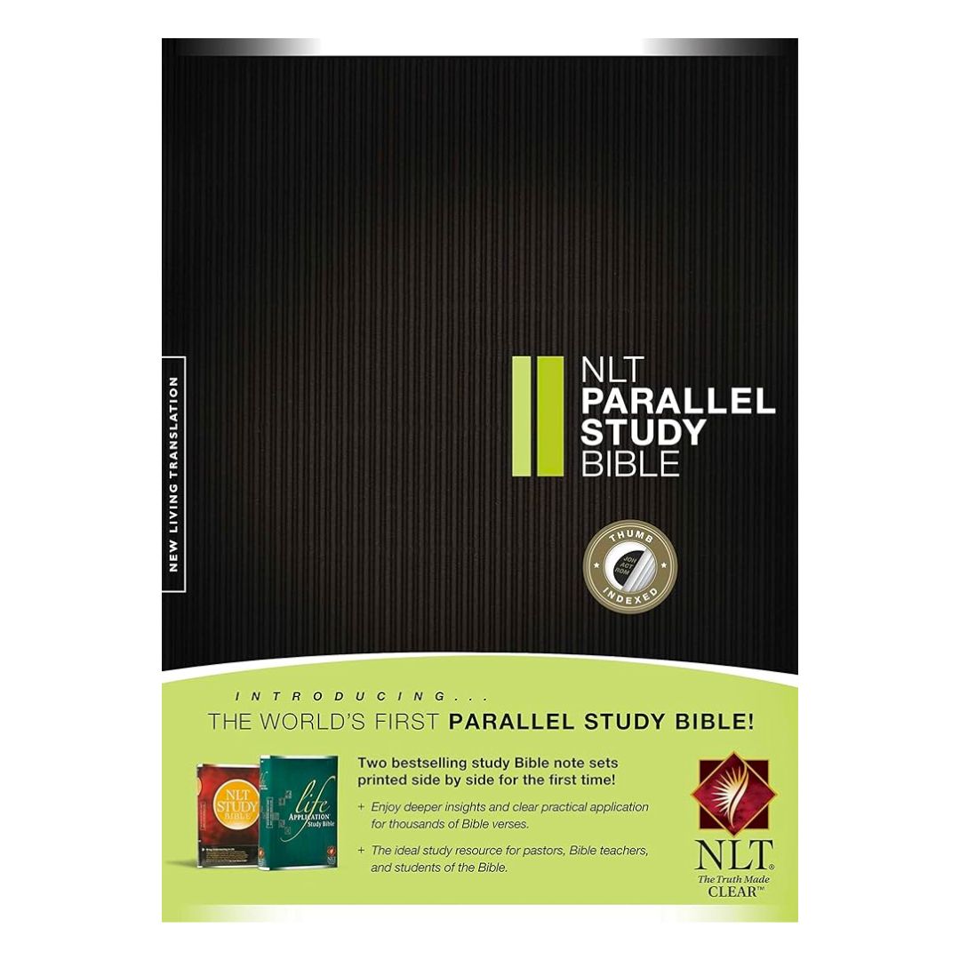 Tyndale Parallel Study Bible NLT BlackC 9781414387581