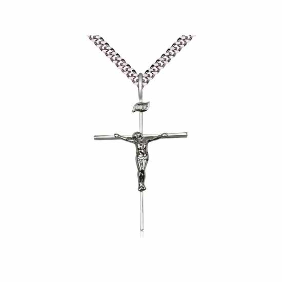 Crucifix Pendant Sterling Silver