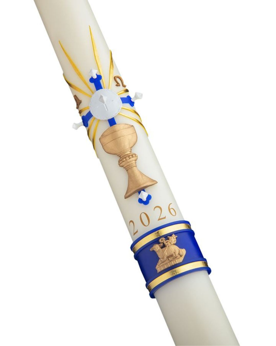 SCULPTWAX® Paschal Candle The Holy Eucharist™ by Cathedral Candle