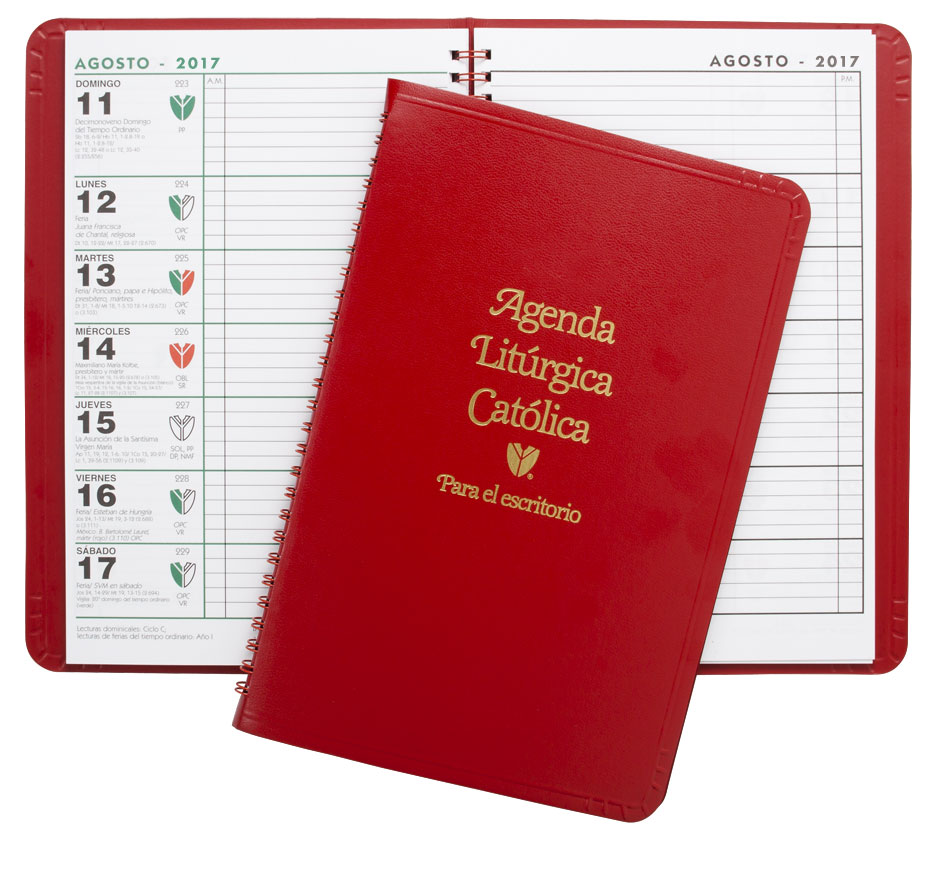 Liturgical Desk Calendar Spanish Edition 2019