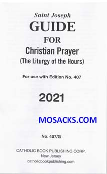 St. Joseph Guide for Christian Prayer Large Print 2021