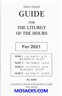 St. Joseph Guide for Liturgy of the Hours 2021