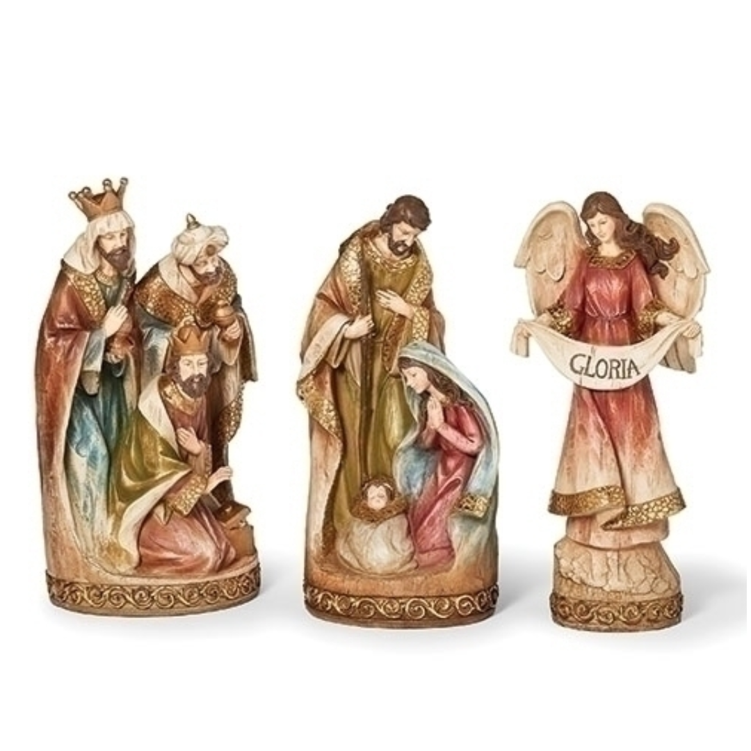 3 Piece Nativity Set 13"