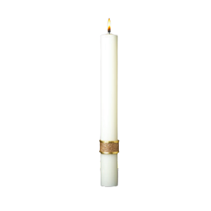 eximious® Beeswax Paschal Candle Evangelium™ Complementing Altar Candles