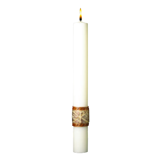 308 Eximious Luke 24 Complementing Altar Candles eximious Beeswax Paschal Candle Luke 24™ Complementing Altar Candles