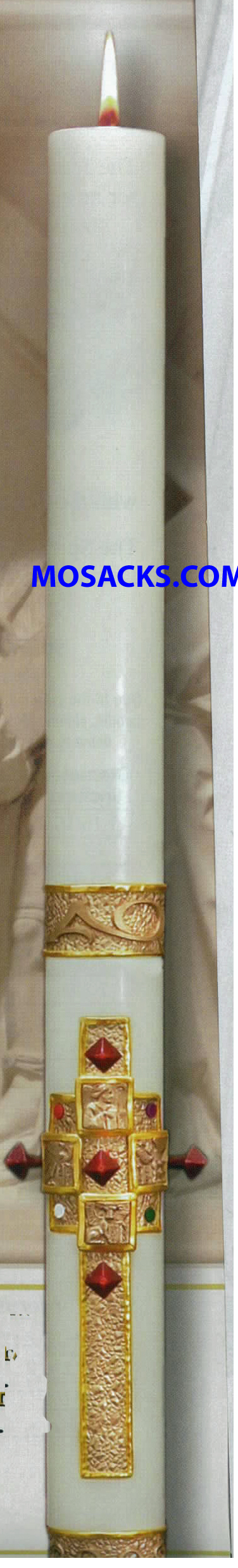 eximious® Beeswax Paschal Candle Evangelium™ by Cathedral Candle