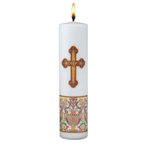 Investiture Christ Candle 3" x 12" Cathedral Candle