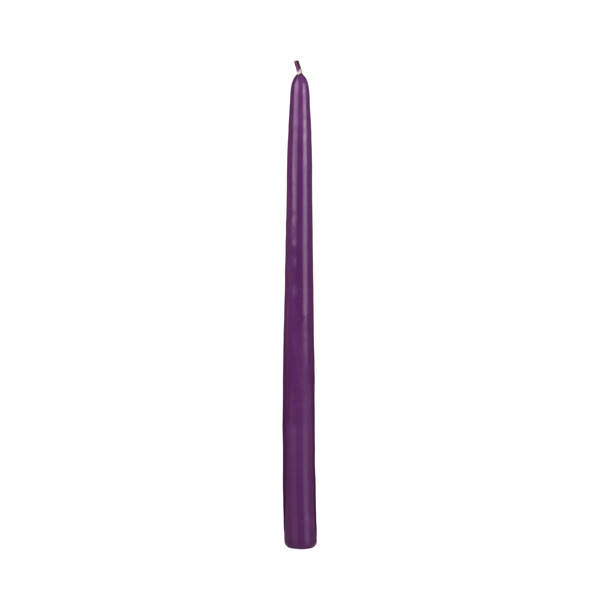 Advent Candle Taper Single Bulk 7/8" x 12", Purple