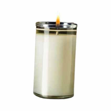 Chapel Light 51% Beeswax 72 hour Candle (3-Day Candle) in Crystal 88172012