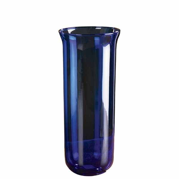 8-Day Sanctuary Light Glass Globe Dark Blue