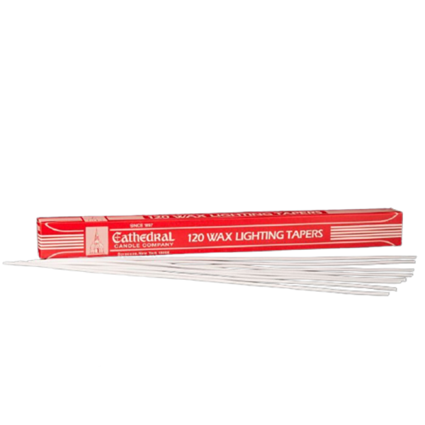 Wax Lighting Tapers 120 per Box 91301201 for use with Candle Lighter/Extinguisher