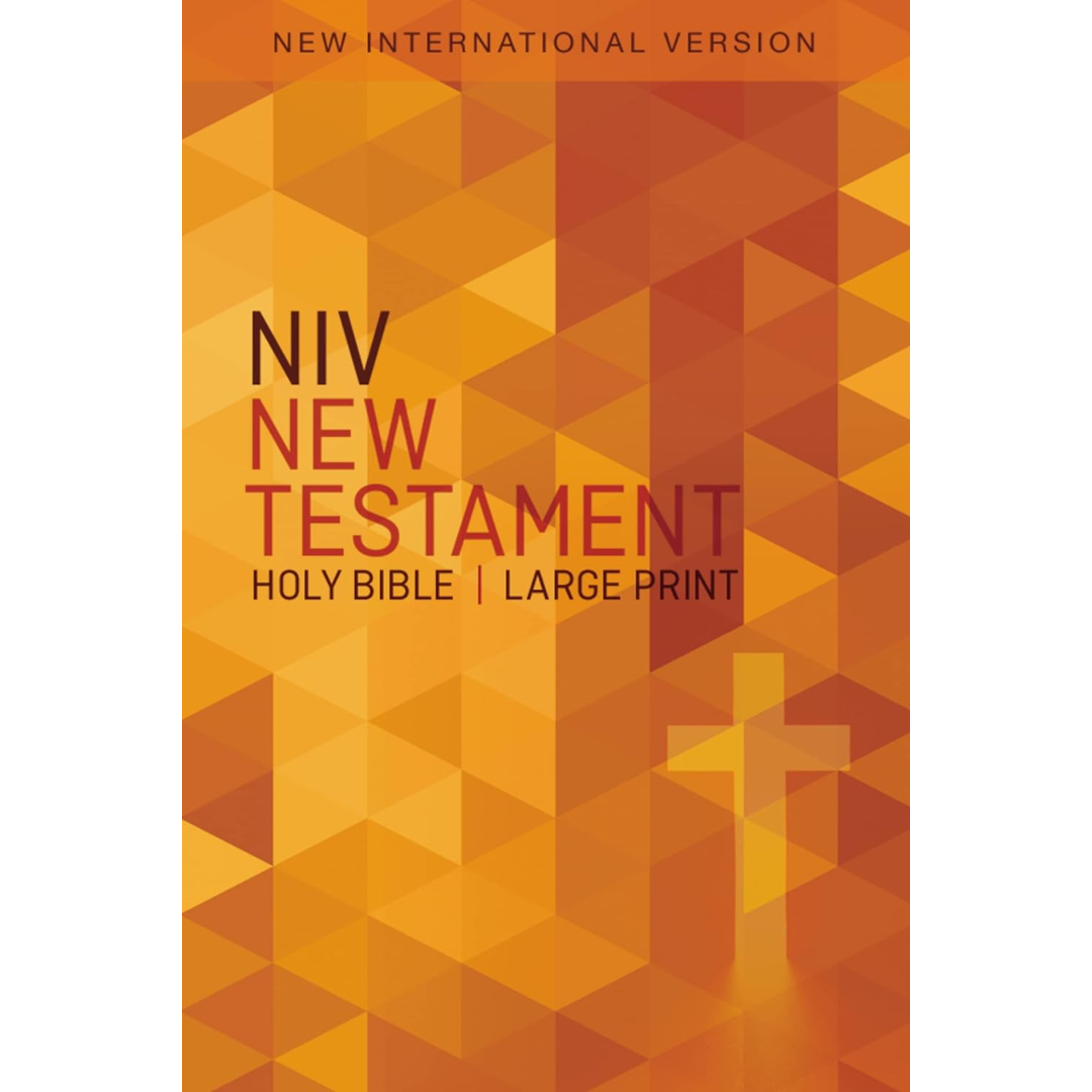 NIV New Testament Holy Bible (Large Print)