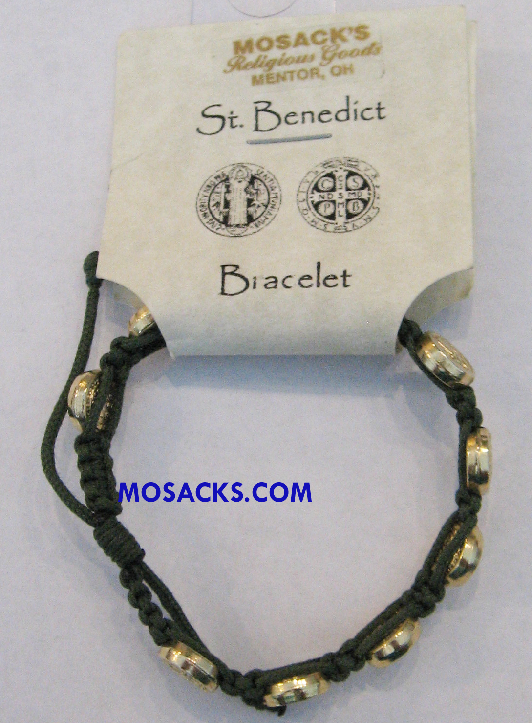 Abundant Blessings St. Benedict Bracelet Green-ZZ6DGR