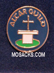 Altar Guild Enameled-Colored Lapel Pin, #B-38