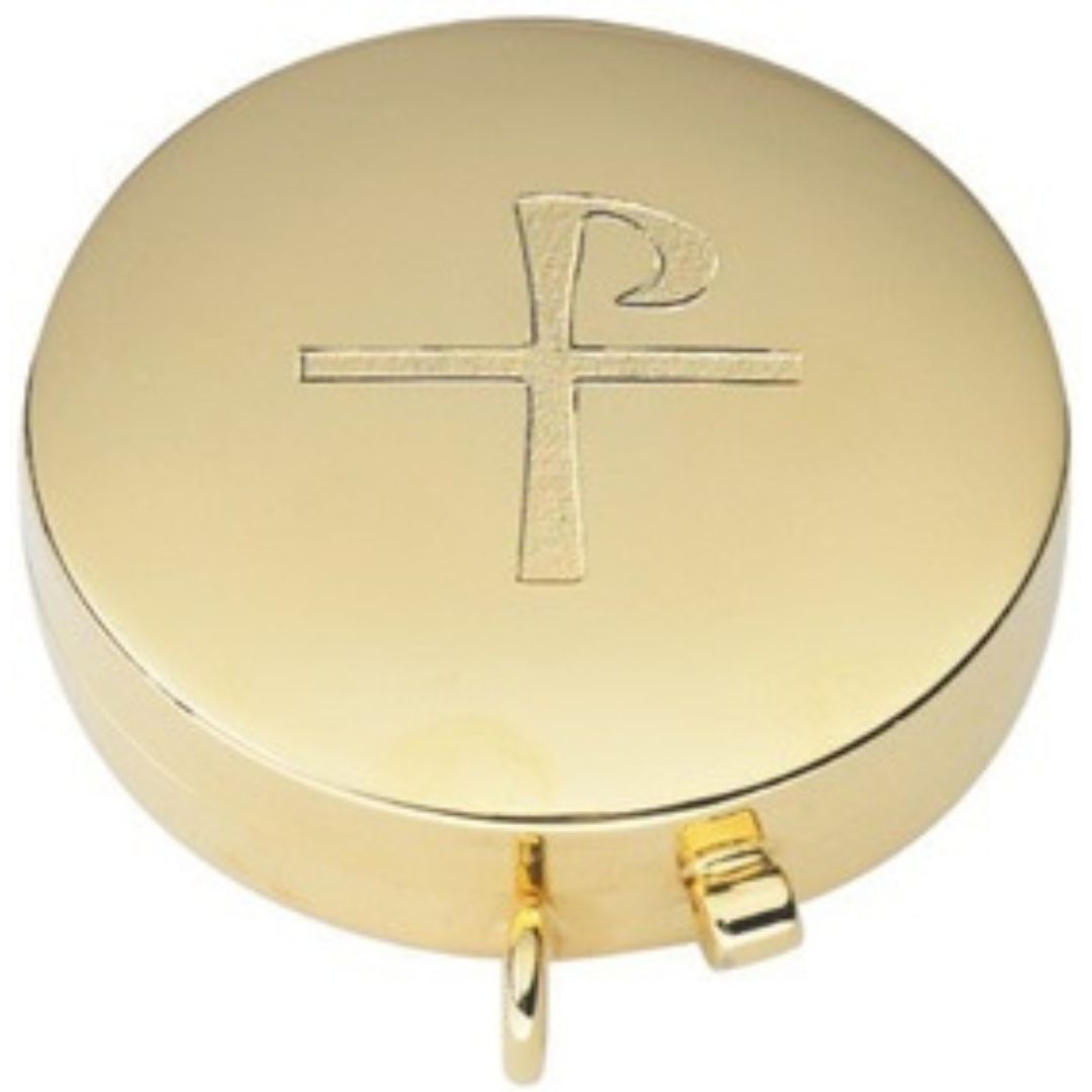 Pyx Gold Plate 6 Host 2-1/8 x 5/8" - 2215GX Alviti