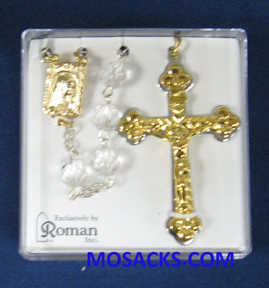 April Birthstone Rosary 20-400014