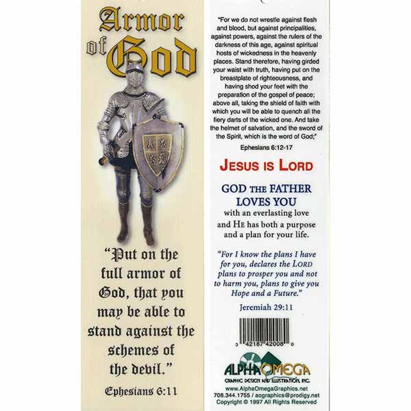 Armor Of God (Classic) Bookmark