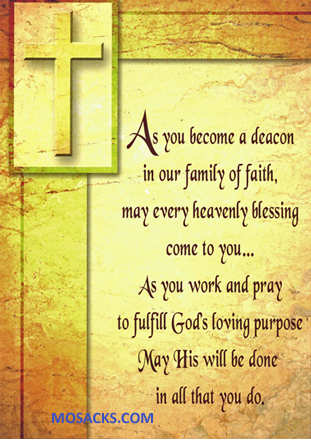 Ordination of Deacon Greeting Cards