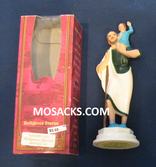 Auto Statue St. Christopher Plastic 12-1749-620