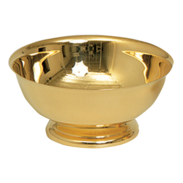 Baptismal Bowl or Lavabo Bowl 24K Gold Plated - K338G