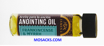 B&H Anointing Oil Frankincense And Myrrh Half Ounce-634337781105