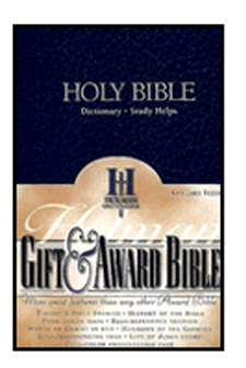 BH Gift & Award Bible-KJV Blue 9780879814618