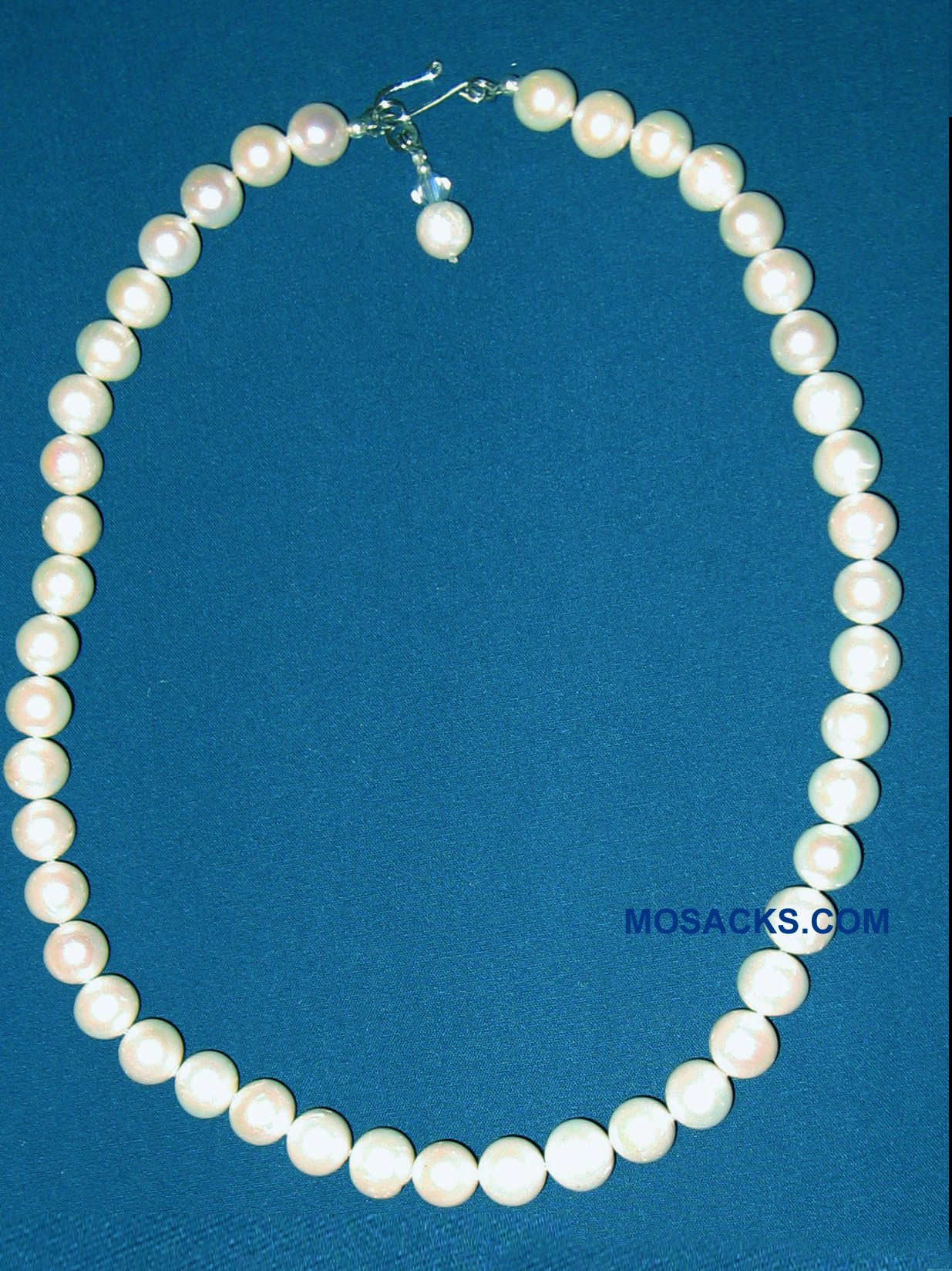 Baby South Sea Pearl 18 Inch White Necklace-2