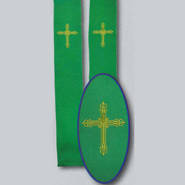 Beau Veste Gold Cross Deacon Stole 10-788