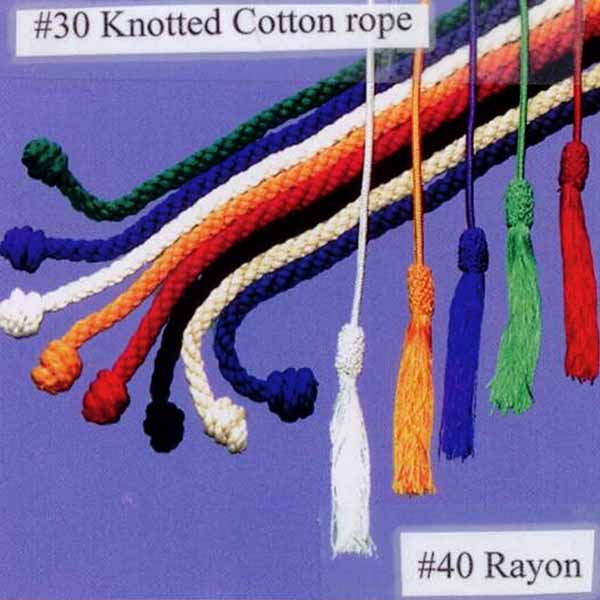 Knotted Cotton Rope Cinture #30
