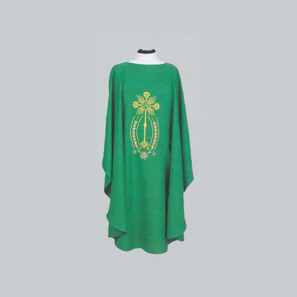 Beau Veste Monstrance Chasuble design on front and back-846A