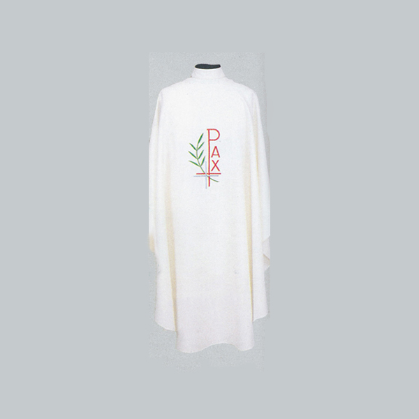 Beau Veste PAX, Cross and Branch Chasuble-868 PAX - Peace