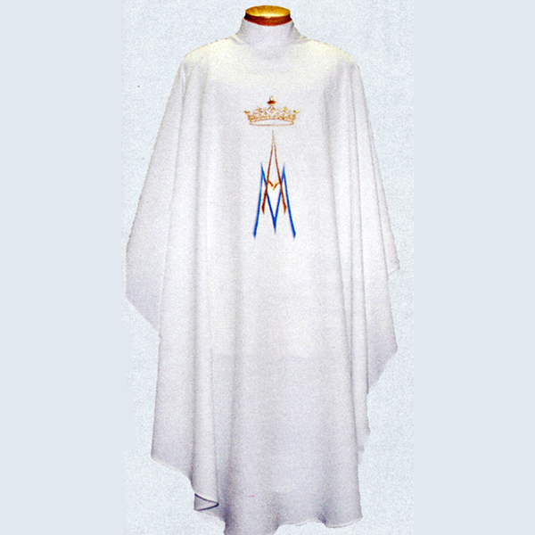 Beau Veste Queen Of Heaven Chasuble with front and back design-2029A