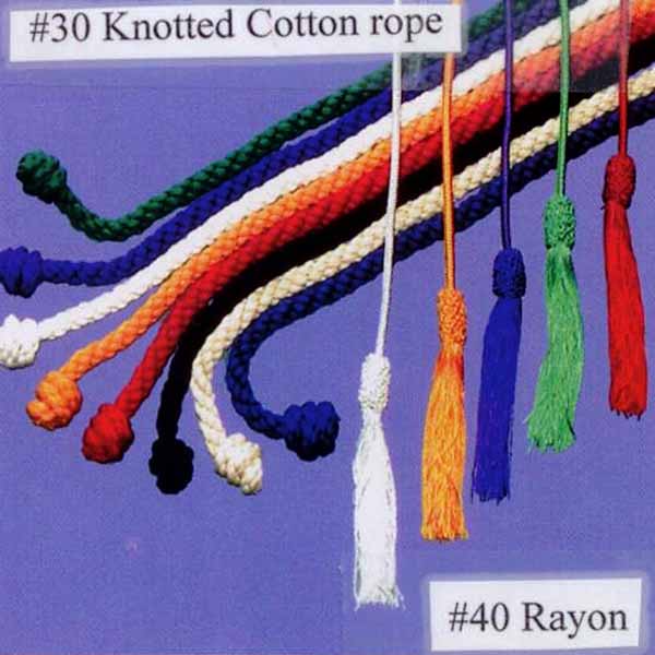 Rayon Cincture with Tassels #40