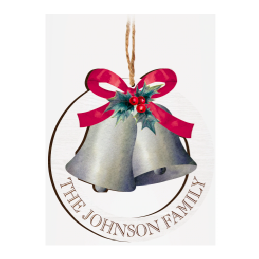 Bells Ornament (Personalized) - ZORN0425