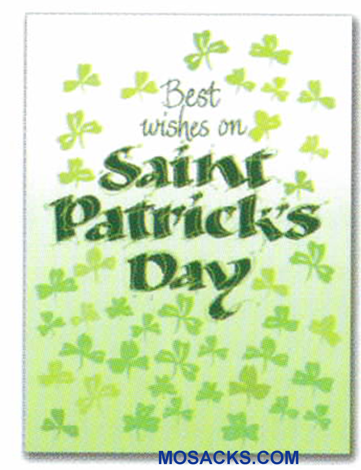 Best Wishes On Saint Patrick's Day Greeting Card -WCA8057