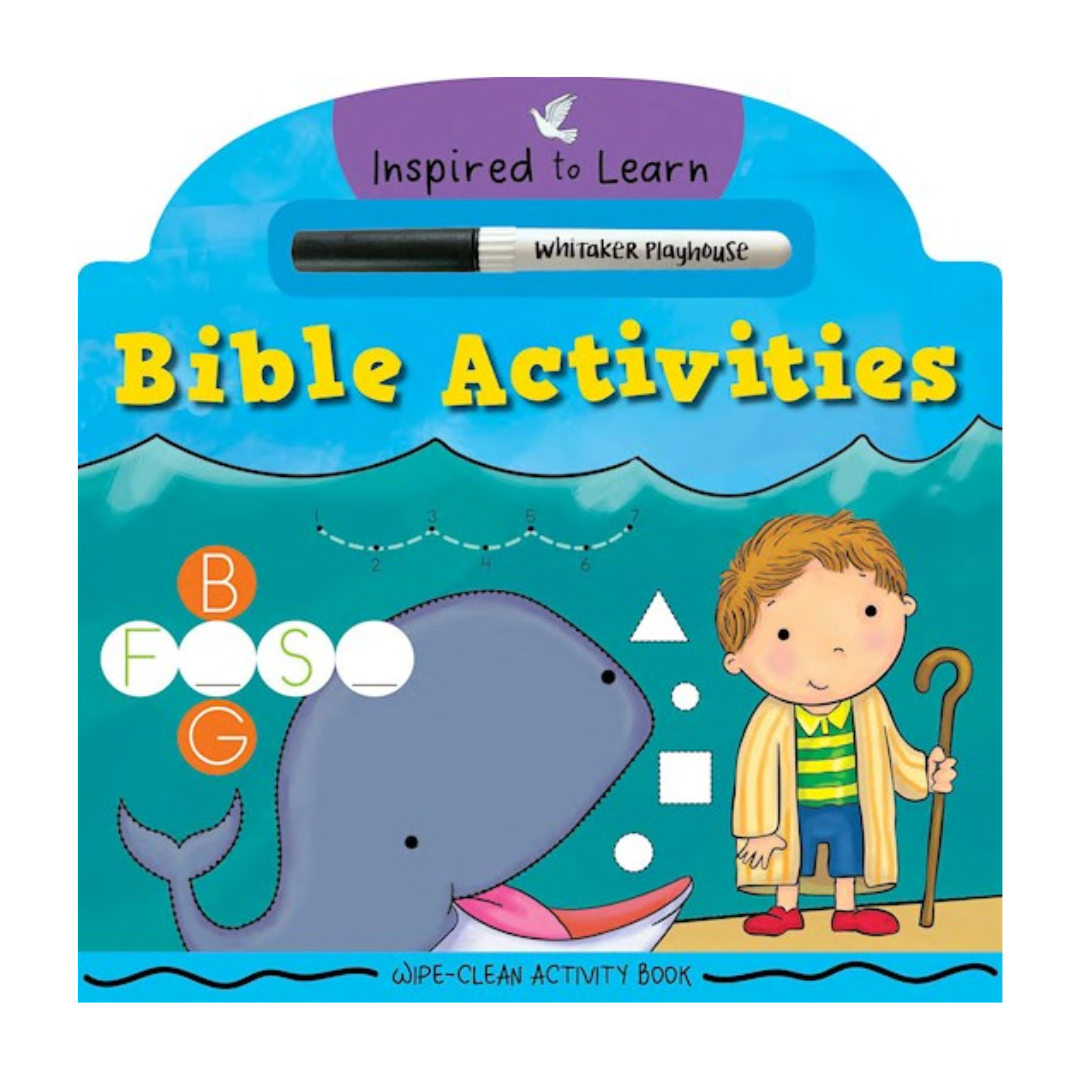 Bible Activities (Wipe-Clean Activity Book) -9781641234306