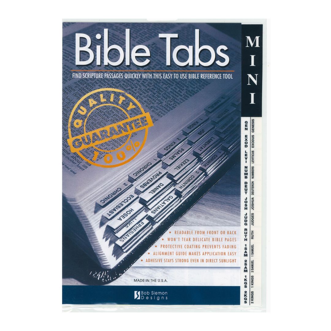 Bible Indexing Mini Tabs 510-374-0168