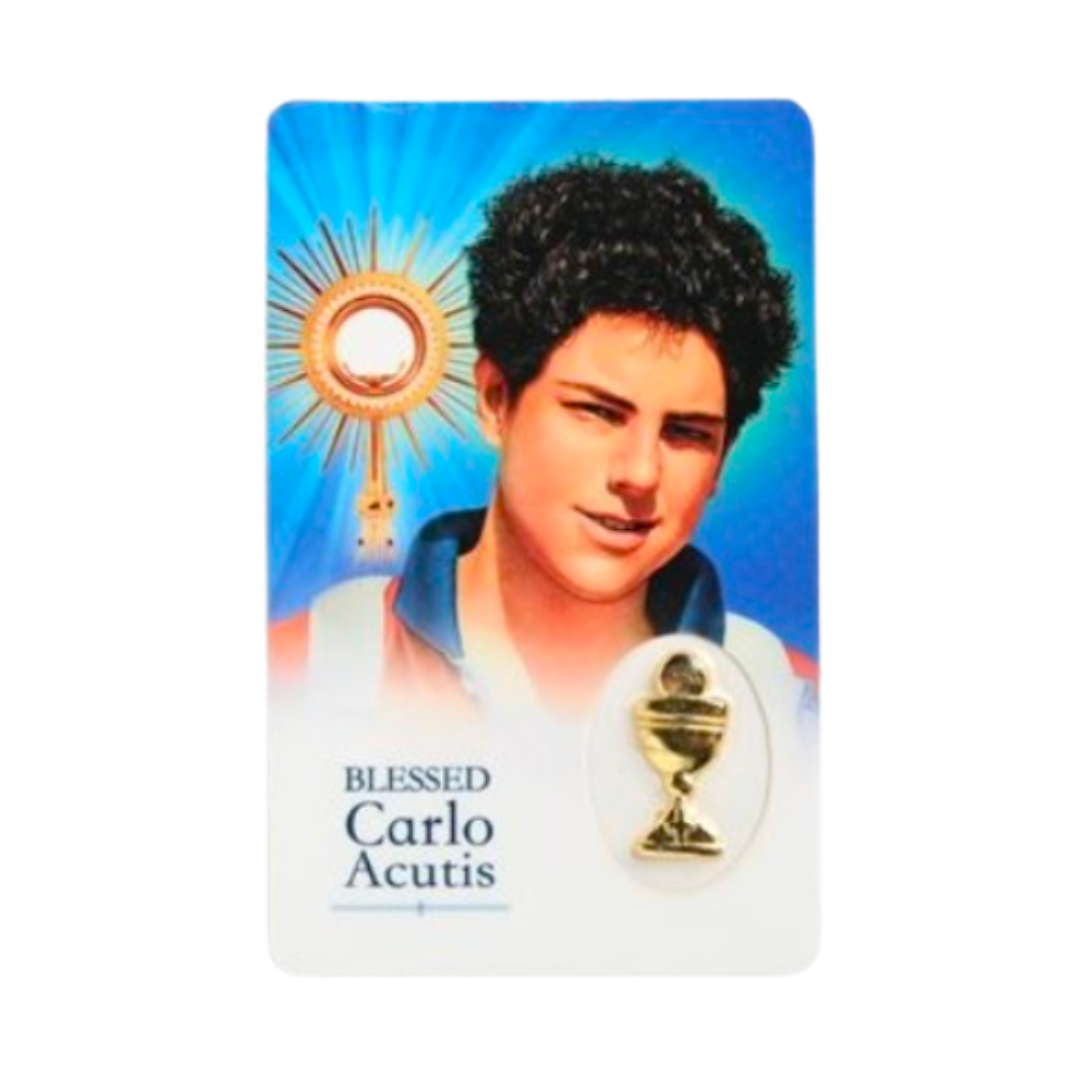 Blessed Carlo Acutis Holy Card