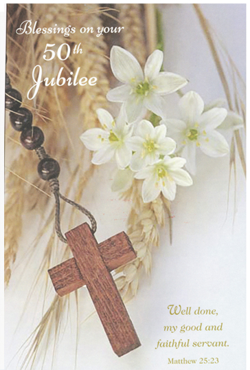 Blessings on your 25th Jubilee 238-JUBG87202