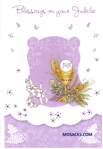 Blessings on your Jubilee Greeting Card JUB-89410