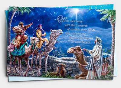 Boxed Christmas Cards Wise Men Came 217-J0441