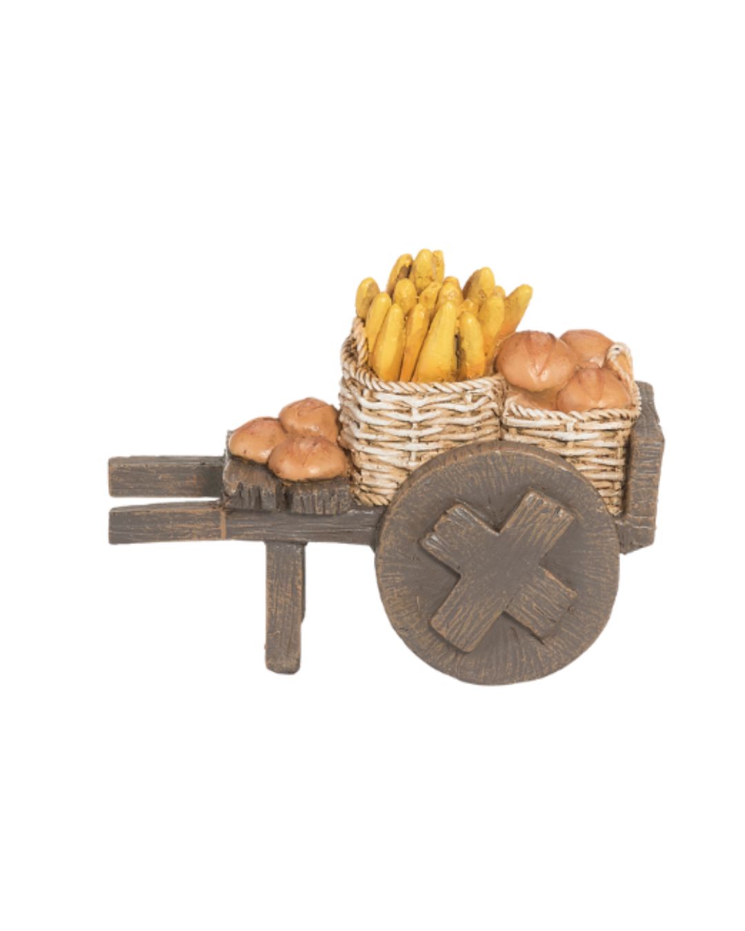 Fontanini 5" Scale Bread Cart 