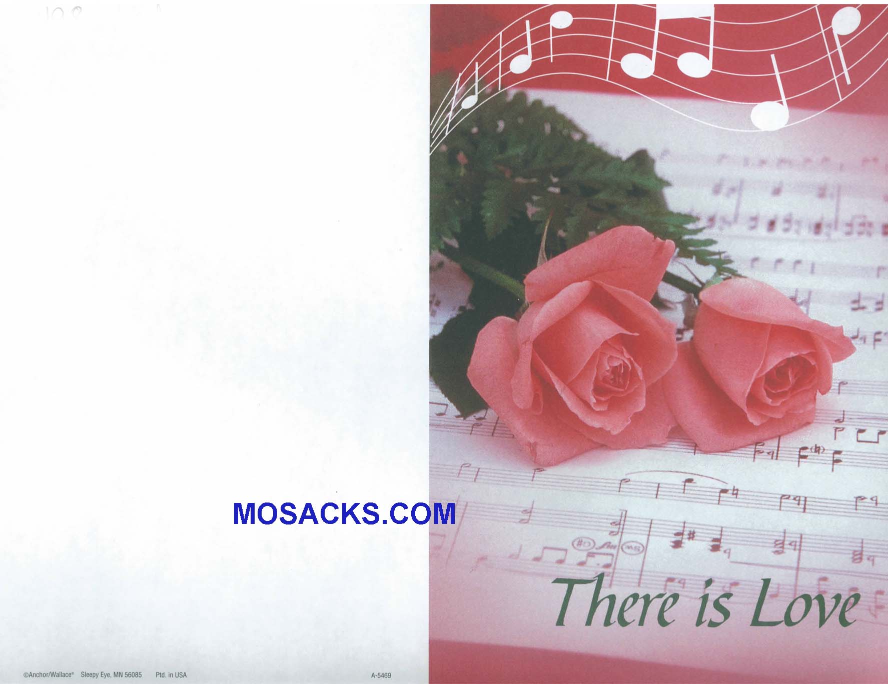 Wedding Bulletin Covers There Is Love 100 Pack-A5469, Wedding Cover