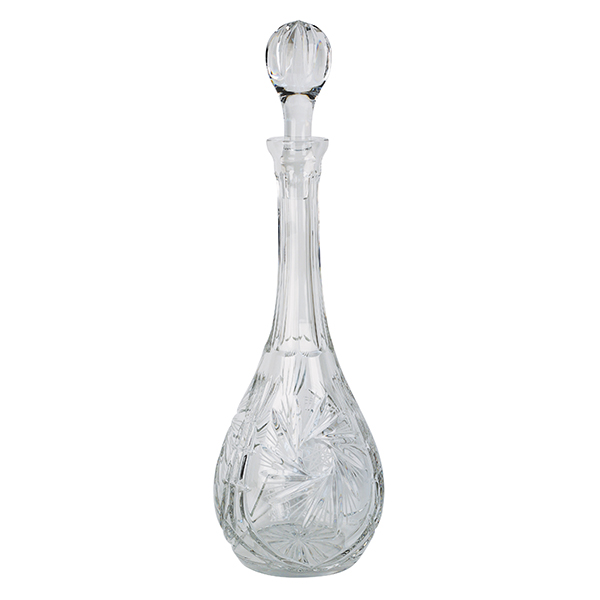 K Brand Imported Crystal Flagon 46 ounce capacity -K947  FREE SHIPPING Crystal Pitcher