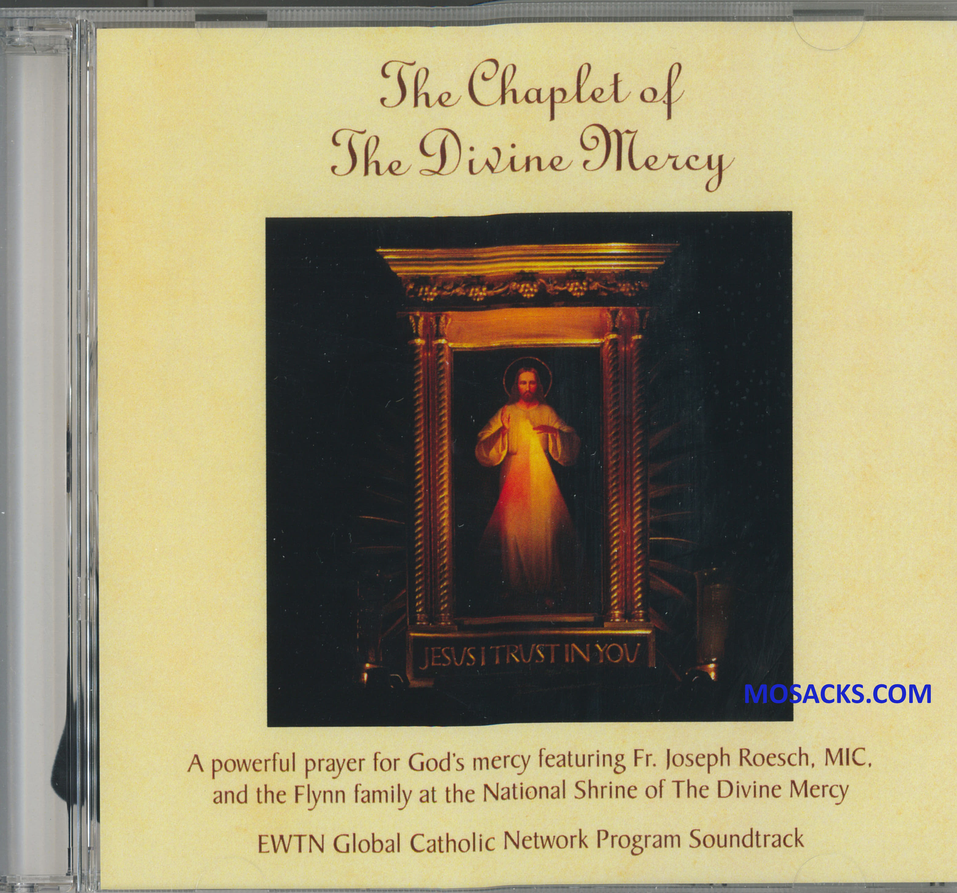 CD Chaplet of The Divine Mercy featuring Fr. Joseph Roesch, MIC and the Flynn family 9781596141865