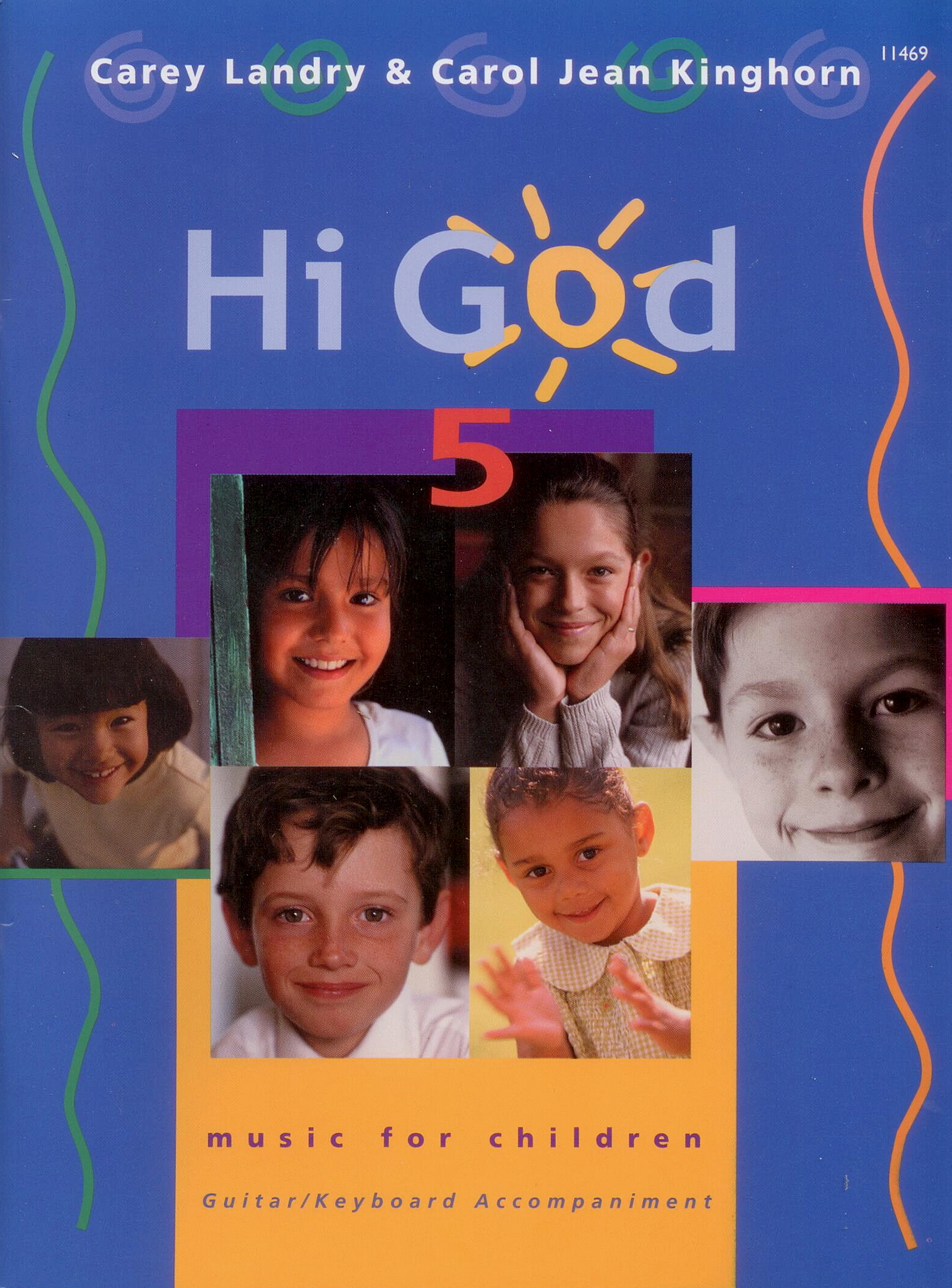 Hi God 5 Accompaniment Book, Title; Carey Landry, Carol Kinghorn, Artist