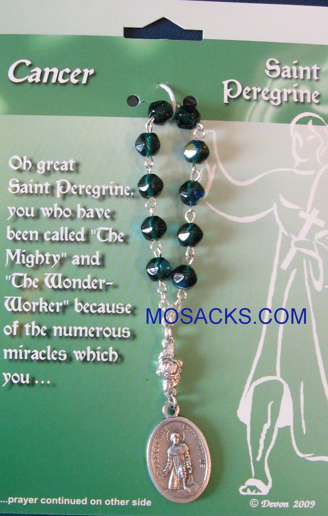 Cancer, St. Peregrine One Decade Rosary, 08022PER